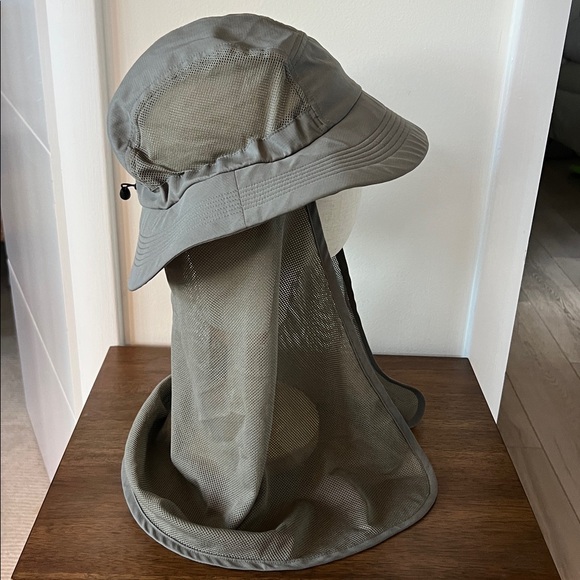 SNOW PEAK Insect Shield Hat - Khaki - Picture 2 of 9